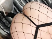 调皮天然爆乳魔都混血美女被抽插狠肏 网状情趣黑丝 无套爆操 豪乳乱颤