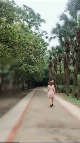 美女公园散步时被人尾随搭讪挑逗后在凉亭啪啪