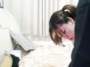 肉感双马尾妹子和炮友啪啪特写深喉骑乘打桩